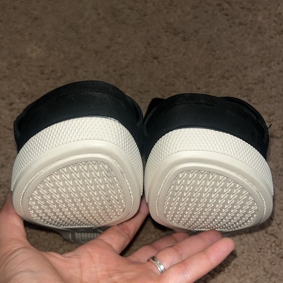 Eileen Fisher Boost Washed Leather Platform Sandal Black 6.5 - Picture 6 of 8